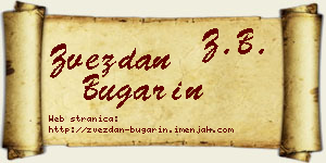 Zvezdan Bugarin vizit kartica